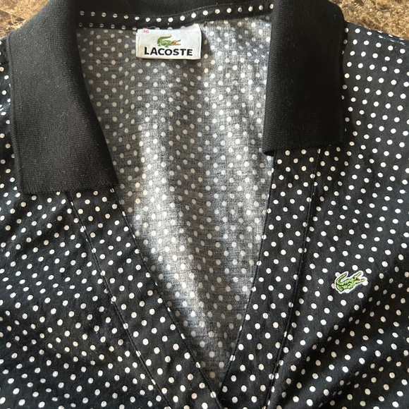 Lacoste polkadot top - Picture 2 of 4